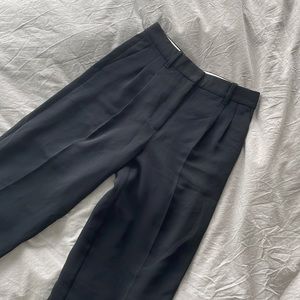 Wilfred Effortless Pants in Black Crepe